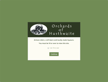 Tablet Screenshot of orchardsofhusthwaite.co.uk